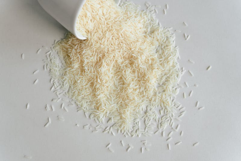 basmati rice grains